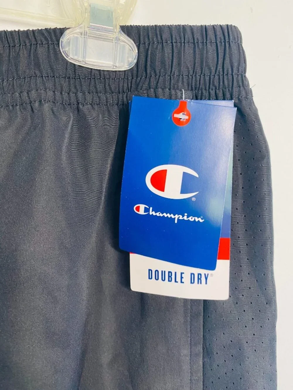 Champion Mens Double Dry Training Shorts XL Black